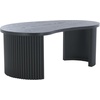 image:imageSAFAVIEH Home Collection Celane Black Coffee TableBlack