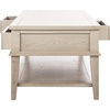 image:imageSafavieh American Homes Collection Manelin Sepia Coffee TableWhite Washed