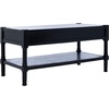 image:imageSafavieh Home Collection Filbert Brown 2Drawer Bottom Shelf Coffee Table COF5703CBlack