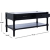 image:imageSafavieh Home Collection Filbert Brown 2Drawer Bottom Shelf Coffee Table COF5703CBlack