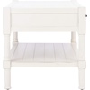 image:imageSafavieh Home Collection Filbert Brown 2Drawer Bottom Shelf Coffee Table COF5703CDistressed White