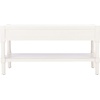 image:imageSafavieh Home Collection Filbert Brown 2Drawer Bottom Shelf Coffee Table COF5703CDistressed White