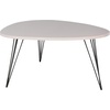 image:imageSafavieh Home Collection Wynton Oak and Black Coffee TableTaupe  Black