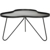 image:imageSafavieh Home Collection Roe White and Black Retro Mid Century Wood Coffee Table