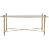 image:imageSafavieh Home Collection Tait Gold Coffee Table