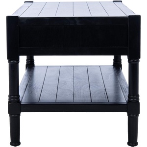 image:imageSafavieh Home Collection Filbert Brown 2Drawer Bottom Shelf Coffee Table COF5703CBlack