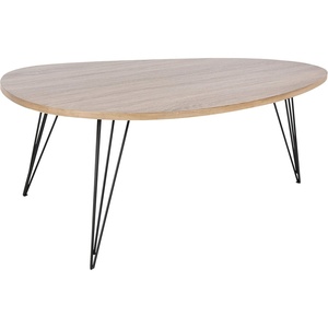 image:imageSafavieh Home Collection Wynton Oak and Black Coffee TableOak  Black