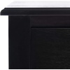 image:imageSAFAVIEH Furniture  Athena 1Drawer Accent Table  Distressed White  Solid Wood  Farmhouse Classic Design  Ideal for Living Room Entryway Home Office 19W x 158D x 26H ACC5703ABlack