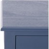 image:imageSAFAVIEH Furniture  Athena 1Drawer Accent Table  Distressed White  Solid Wood  Farmhouse Classic Design  Ideal for Living Room Entryway Home Office 19W x 158D x 26H ACC5703ABlue