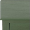 image:imageSAFAVIEH Furniture  Athena 1Drawer Accent Table  Distressed White  Solid Wood  Farmhouse Classic Design  Ideal for Living Room Entryway Home Office 19W x 158D x 26H ACC5703ADusty Green