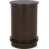 image:imageSAFAVIEH Furniture  Tabitha 1Drawer Accent Table  Red  Solid Wood  Farmhouse Storage Design  Ideal for Living Room Entryway Home Office 177W x 177D x 26H  Fully Assembled AMH5712EDark Chocolate