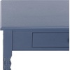 image:imageSAFAVIEH Home Collection  Arina Blue Writing Desk 1Drawer Traditional Desk Classic Home Office Design DSK5710FBlue