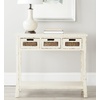 image:imageSafavieh American Homes Collection Autumn French Grey 3Drawer Console TableVintage Cream