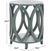 image:imageSafavieh American Homes Collection Janika French Grey Accent TableTeal