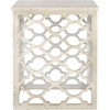 image:imageSafavieh American Homes Collection Lonny Distressed White End TableDistressed  White