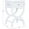 image:imageSafavieh American Homes Collection Maxine Quartz Grey Accent TableOff White