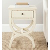 image:imageSafavieh American Homes Collection Maxine Vintage Cream Accent TableVanilla