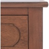 image:imageSafavieh Home Collection Allura Black 2Drawer Bottom Shelf Console TableBrown