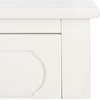 image:imageSafavieh Home Collection Allura Black 2Drawer Bottom Shelf Console TableDistressed  White