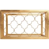 image:imageSafavieh Home Collection Hanzel Silver Leaf Glass Side TableGold  Glass