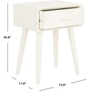 image:imageSafavieh Home Lyle Modern Slate Grey Accent TableAntique  White