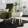 image:imageSafavieh Home Lyle Modern Slate Grey Accent TableAntique  White