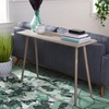 image:imageSafavieh Home Marshal Modern Milk Chocolate Console TableChocolate