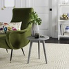 image:imageSafavieh Home Orion Modern Slate Grey Round Accent TableSlate  Grey