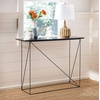 image:imageSafavieh Home Rylee Dark Grey and Black Console TableDark Grey  Black