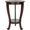 image:imageSAFAVIEH Furniture  Mary Pedestal Table  Vintage Grey  Solid Wood  Farmhouse Pedestal Design  Ideal for Living Room Entryway Home Office 181 W x 181 D x 26 H AMH5711ADark Cherry
