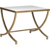 image:imageSAFAVIEH Home Collection Maureen Gold Accent Table