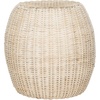 image:imageSAFAVIEH Home Collection Remi Brown End TableWhite Washed