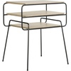 image:imageSafavieh Home Collection Marcel MidCentury Light Grey 3Tier End Table