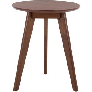 image:imageSAFAVIEH Furniture  Bahaus Round Accent Table  Black  MidCentury Tripod Leg Design  Ideal for Living Room Bedroom 217 W x 217 D x 217 H ACC4300BWalnut