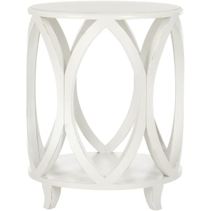 image:imageSafavieh American Homes Collection Janika French Grey Accent TableOff White