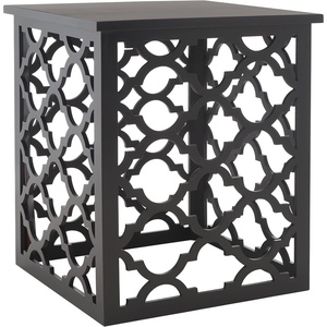 image:imageSafavieh American Homes Collection Lonny Distressed White End TableBlack