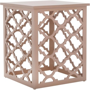 image:imageSafavieh American Homes Collection Lonny Distressed White End TableTaupe