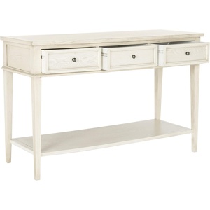 image:imageSafavieh American Homes Collection Manelin Sepia Console TableWhite Washed