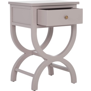 image:imageSafavieh American Homes Collection Maxine Quartz Grey Accent TableGrey