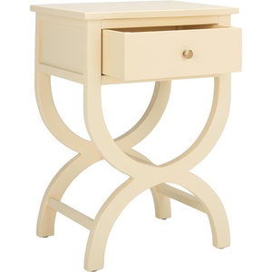 image:imageSafavieh American Homes Collection Maxine Quartz Grey Accent TableVanilla