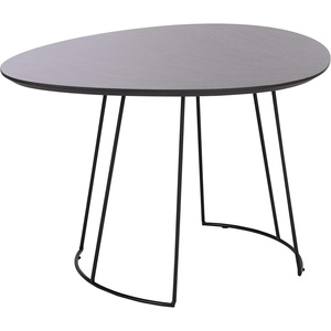image:imageSafavieh Home Brooks Modern Faux Grey Sandstone and Black Side TableDark Grey  Black