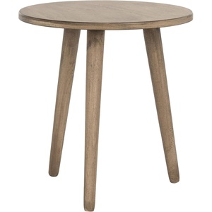 image:imageSafavieh Home Orion Modern Slate Grey Round Accent TableChocolate
