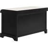 image:imageSAFAVIEH Furniture  Freddy 2Basket Storage Bench  Brown  Solid Wood  Coastal Basket Storage Design  Ideal for Entryway Living Room Hallway 18 Seat Height  Fully Assembled AMH5736ABlack