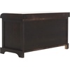 image:imageSAFAVIEH Furniture  Freddy 2Basket Storage Bench  Brown  Solid Wood  Coastal Basket Storage Design  Ideal for Entryway Living Room Hallway 18 Seat Height  Fully Assembled AMH5736ABrown