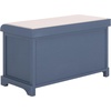 image:imageSAFAVIEH Furniture  Freddy 2Basket Storage Bench  Brown  Solid Wood  Coastal Basket Storage Design  Ideal for Entryway Living Room Hallway 18 Seat Height  Fully Assembled AMH5736ABlue