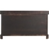 image:imageSAFAVIEH Furniture  Freddy 2Basket Storage Bench  Brown  Solid Wood  Coastal Basket Storage Design  Ideal for Entryway Living Room Hallway 18 Seat Height  Fully Assembled AMH5736ABrown