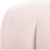 image:imageSAFAVIEH Couture Collection Maxine Ivory BoucleGold Channel Tufted Ottoman Fully AssembledPink  Gold