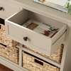 image:imageSAFAVIEH Furniture  Herman 2Drawer Storage Unit  White Washed  Solid Wood  Classic Storage Design  Ideal for Living Room Entryway Home Office 29W x 13D x 275H  Fully Assembled AMH5702GVintage Grey