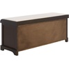 image:imageSAFAVIEH Furniture  Lonan Storage Bench  Grey  Solid Wood  Farmhouse LiftTop Design  Ideal for Entryway Living Room Hallway 18 Seat Height AMH5733ADark Chocolate