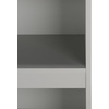 image:imageSAFAVIEH Furniture  Shafa 5Tier Bookcase with Drawer  Light Grey Wood Storage Bookshelf for Living Room Home Office ETG3101ALight Grey